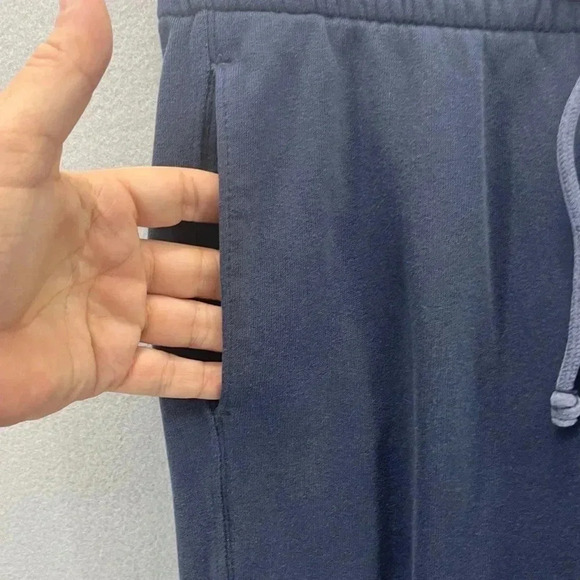 Abercrombie and Fitch blue logo joggers sweats drawstring Y2K 90’s - Picture 4 of 7